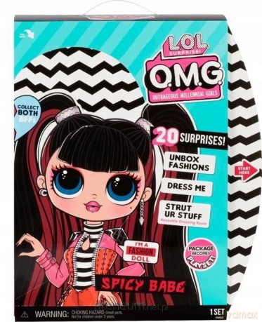 LOL Surprise OMG Core Doll Spicy Babe (4 szt)