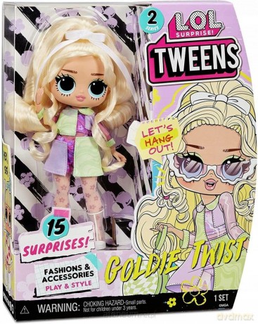 LOL Surprise Tweens Doll - Goldie Twist (4 szt)