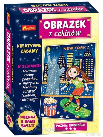 Obrazek z cekinów. Podróże małe i duże. USA
