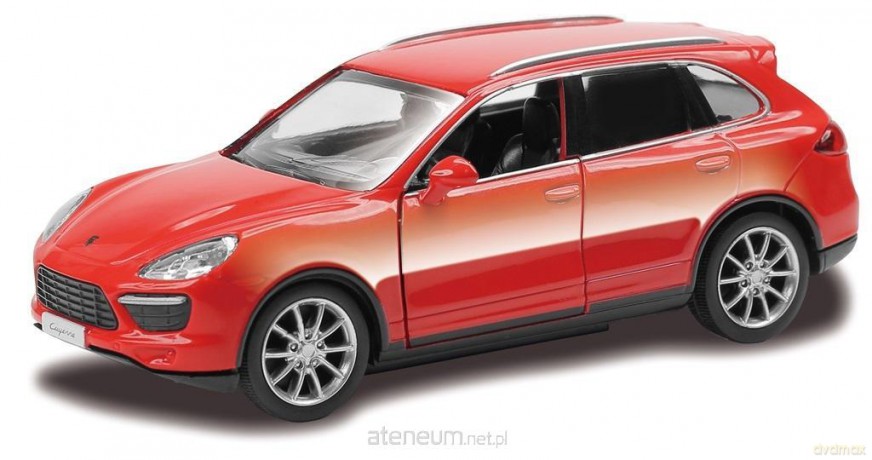 Porsche Cayenne czerwony