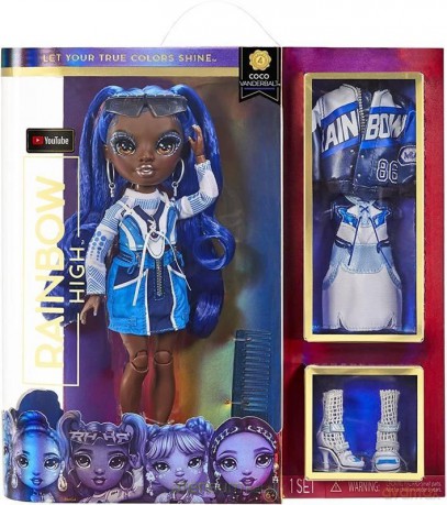 Rainbow High Fashion Doll Coco Vanderbalt (3 szt)