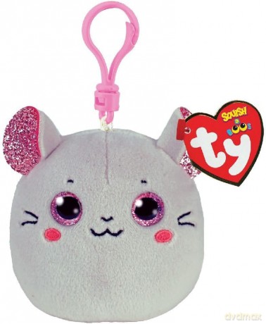 Squish-a-Boos Catnip - mysz 8,5cm brelok