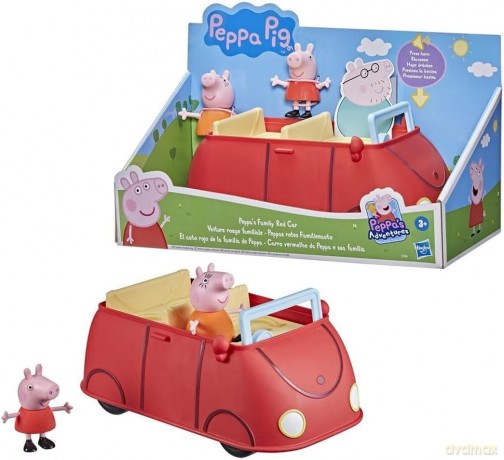 Świnka Peppa Rodzinny samochód [FIGURKA]