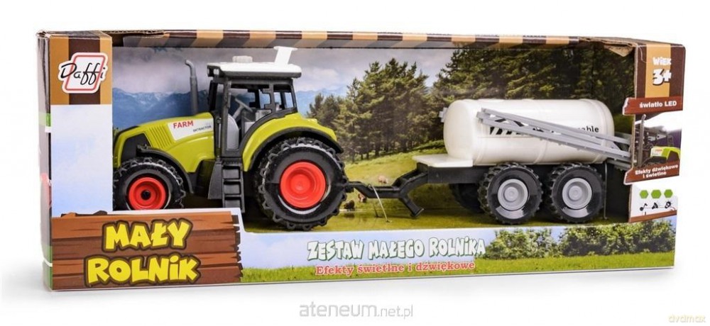 Traktor z beczką