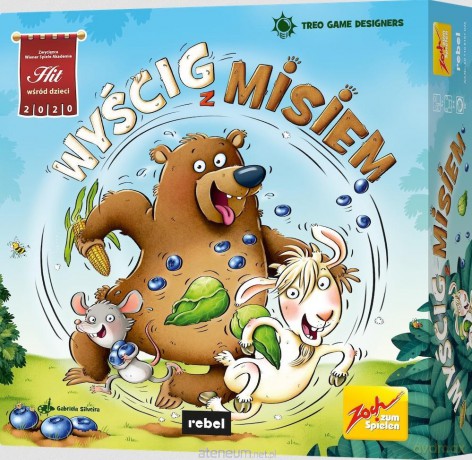 Wyścig z misiem [GRA PLANSZOWA]