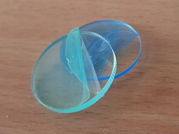 Znaczniki akryl czarne hełm 22x3mm 10 szt [GRA]