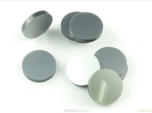 Znaczniki akryl lustro srebrne 22x3mm 10 szt [GRA]