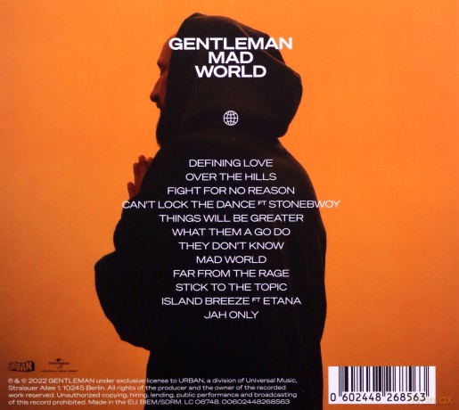 Gentleman: Mad World (digipack) [CD]
