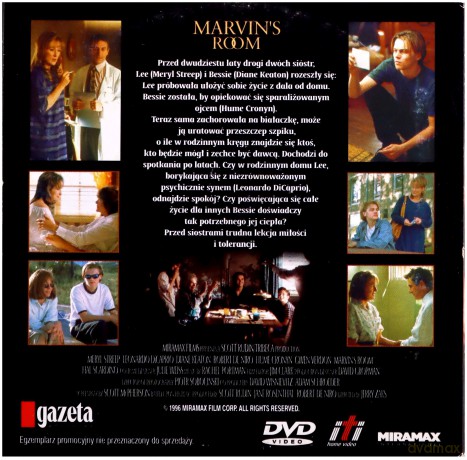 Pokój Marvina [DVD]
