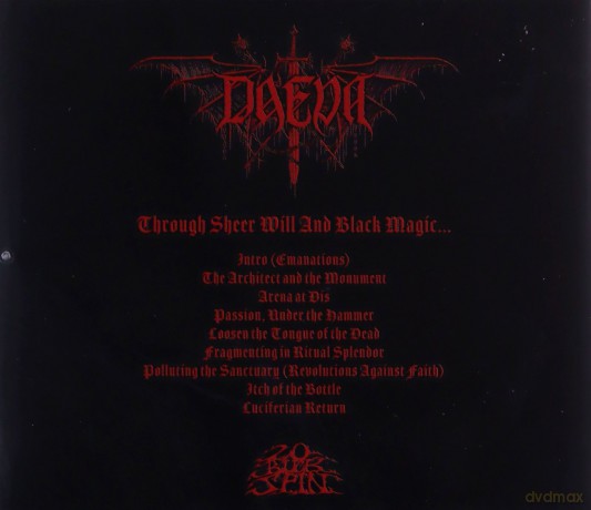 Daeva: Through Sheer Will And Black Magic [CD]