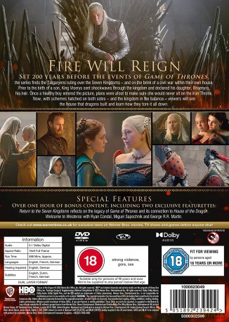 House of The Dragon: Season 1 (Ród smoka) [5DVD]