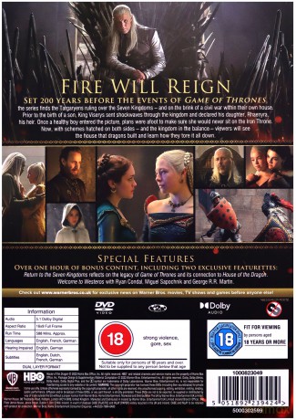 House of The Dragon: Season 1 (Ród smoka) [5DVD]