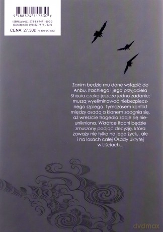 Naruto: Prawdziwa historia Itachiego - Księga mroku - Takashi Yano, Masashi Kishimoto [KOMIKS]