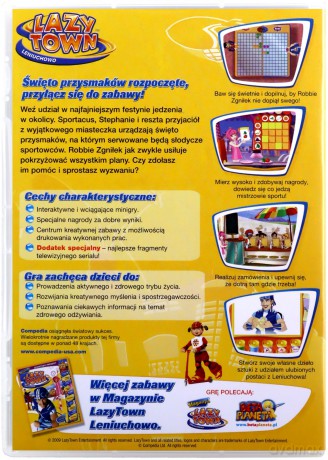 Lazy Town Leniuchowo:Słodycze Sportowców [GRA PC]