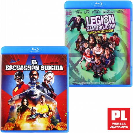 Legion samobójców Kolekcja: Legion samobójców / The Suicide Squad Pakiet [3xBlu-Ray]