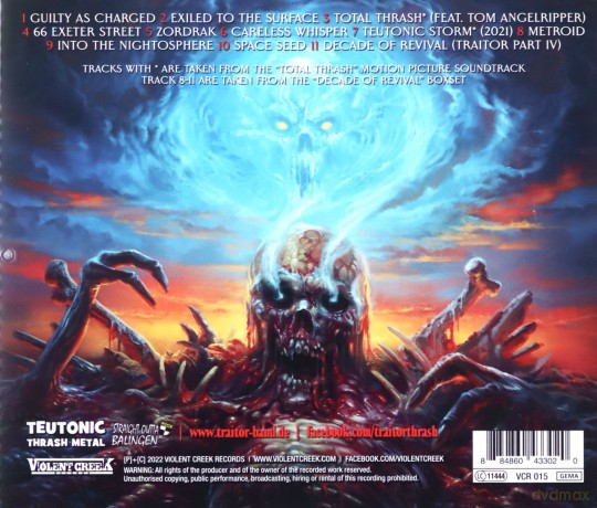 Traitor: Exiled To The Surface [CD]