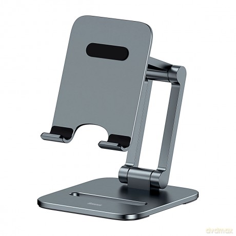Baseus Desktop Biaxial Foldable podstawka/stojak metalowy do smartfona szary (LUSZ000013) [UCHWYT]