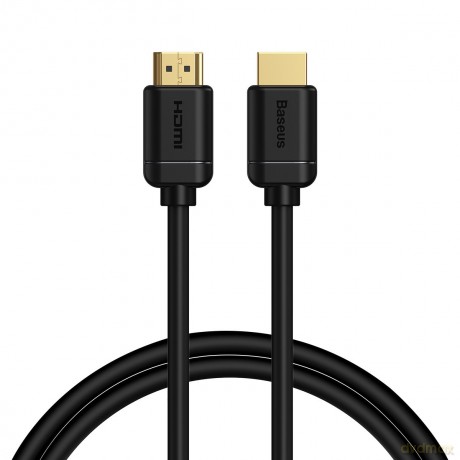 Baseus kabel przewód HDMI 2.0 0.75m czarny (WKGQ030201)