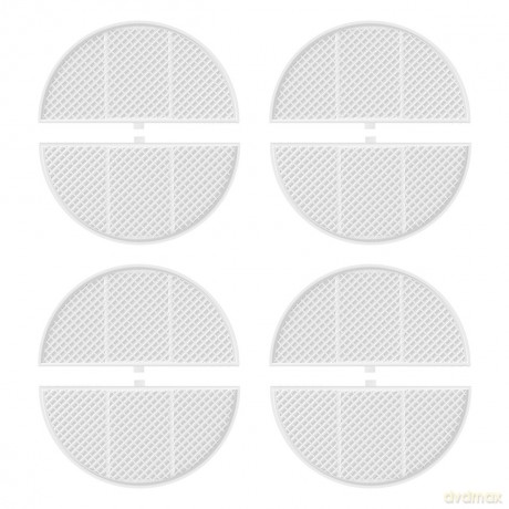 Baseus zestaw filtrów do inteligentnego podajnika dla zwierząt (8szt.) białe (ACLY010002)