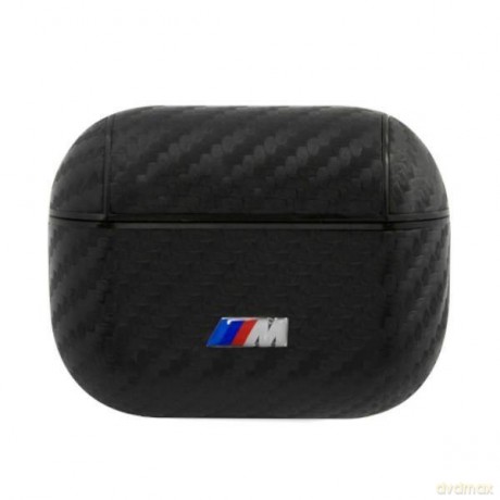 BMW BMAPWMPUCA AirPods Pro cover czarny/black PU Carbon M Collection