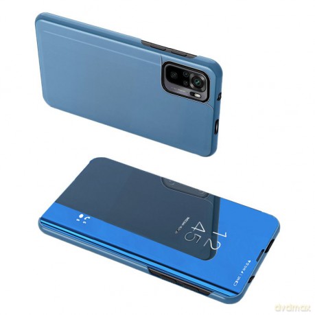 Clear View Case futerał etui z klapką Xiaomi Redmi Note 10 Pro niebieski