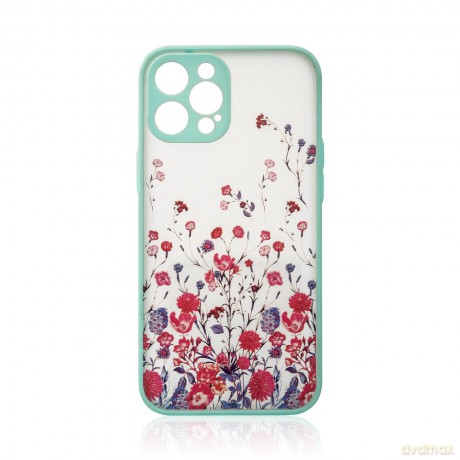 Design Case etui do Samsung Galaxy A53 5G pokrowiec w kwiaty niebieski