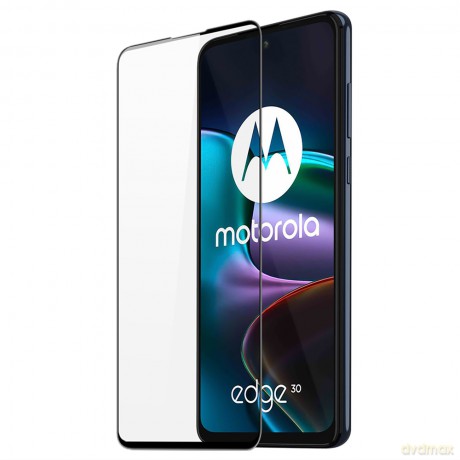 Dux Ducis 10D Tempered Glass wytrzymałe szkło hartowane 9H na cały ekran z ramką Motorola Edge 30 czarny (case friendly)