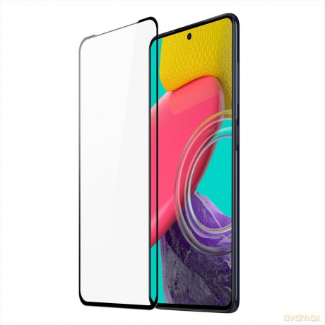 Dux Ducis 9D Tempered Glass wytrzymałe szkło hartowane 9H na cały ekran z ramką Samsung Galaxy M53 5G czarny (case friendly)