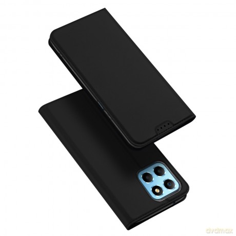 Dux Ducis Skin Pro etui Honor X8 5G portfel kabura pokrowiec z klapką czarny