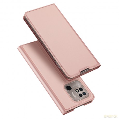 Dux Ducis Skin Pro etui z klapką Xiaomi Redmi 10C różowy