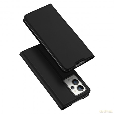Dux Ducis Skin Pro kabura etui pokrowiec z klapką Realme GT 2 Pro czarny