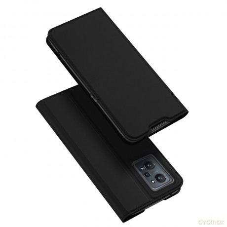 Dux Ducis Skin Pro kabura etui pokrowiec z klapką Realme GT Neo2 czarny