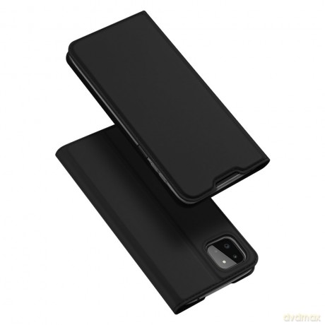 Dux Ducis Skin Pro kabura etui pokrowiec z klapką Samsung Galaxy A22 5G czarny