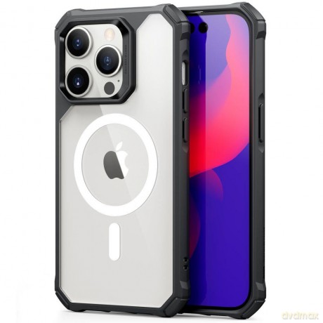 Esr Air Armor Halolock Magsafe Iphone 14 Pro Clear/Black