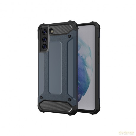 Hybrid Armor pancerne hybrydowe etui pokrowiec Samsung Galaxy S21 FE niebieski