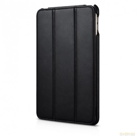 iCarer Leather Folio etui do iPad mini 5 skórzany pokrowiec smart case czarny (RID800-BK)