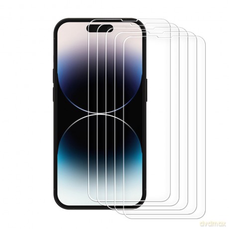 Joyroom Knight 2,5D FS TG 5x szkło iPhone 14 Pro Max na cały ekran (JR-DH08)