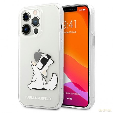 Karl Lagerfeld KLHCP13XCFNRC iPhone 13 Pro Max 6,7" hardcase transparent Choupette Fun