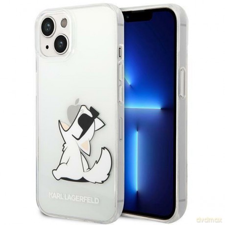 Karl Lagerfeld KLHCP14SCFNRC iPhone 14 6,1" hardcase przeźroczysty/transparent Choupette Fun
