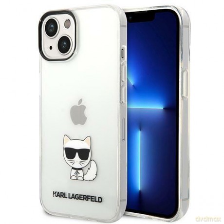 Karl Lagerfeld KLHCP14SCTTR iPhone 14 6,1" hardcase przeźroczysty/transparent Choupette Body