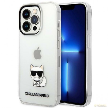 Karl Lagerfeld KLHCP14XCTTR iPhone 14 Pro Max 6,7" hardcase przeźroczysty/transparent Choupette Body