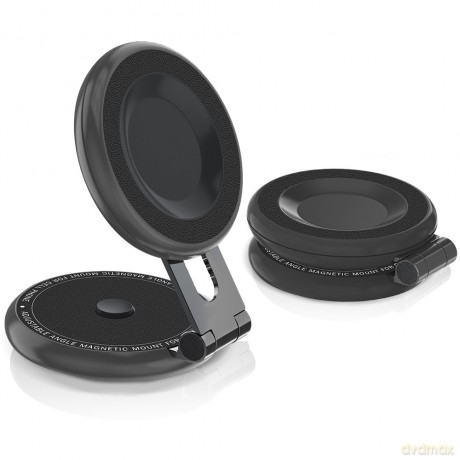 Kingxbar PQY magnetyczny uchwyt stojak do smartfona MagSafe czarny (T1) [UCHWYT]