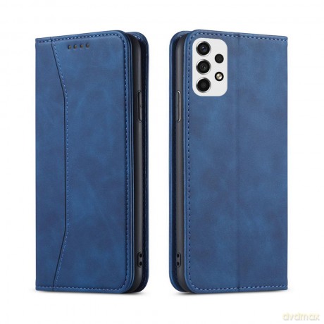Magnet Fancy Case etui do Samsung Galaxy A53 5G pokrowiec portfel na karty kartę podstawka niebieski