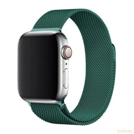 Magnetic Strap pasek do Watch 7 45mm magnetyczna opaska bransoleta bransoletka zielony