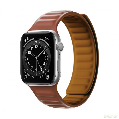 Magnetic Strap pasek do Watch 7/8 41mm magnetyczna opaska bransoleta bransoletka brązowy