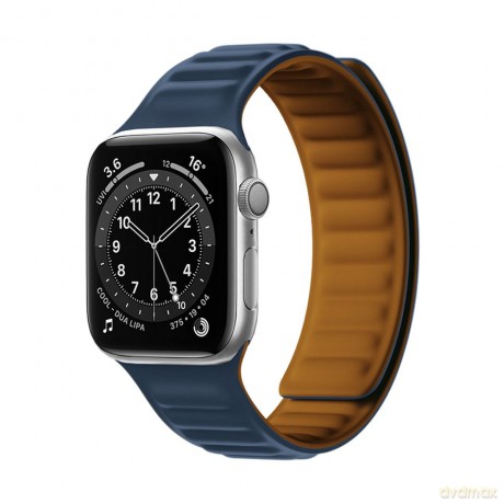Magnetic Strap pasek do Watch 7/8 41mm magnetyczna opaska bransoleta bransoletka niebieski