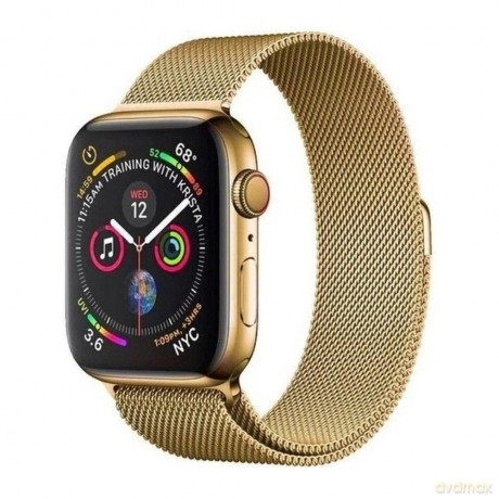 Magnetic Strap pasek do Watch 7/8 41mm magnetyczna opaska bransoleta bransoletka złoty