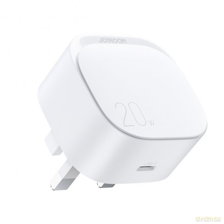 Mała szybka ładowarka USB Typ C PD 20W wtyczka UK biała (L-P210)