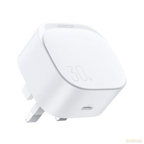 Mała szybka ładowarka USB Typ C PD 20W wtyczka UK biała (L-P307)