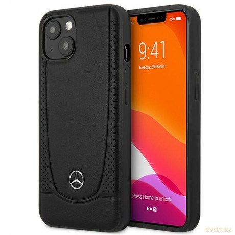 Mercedes MEHCP14MARMBK iPhone 14 Plus 6,7" czarny/black hardcase Leather Urban